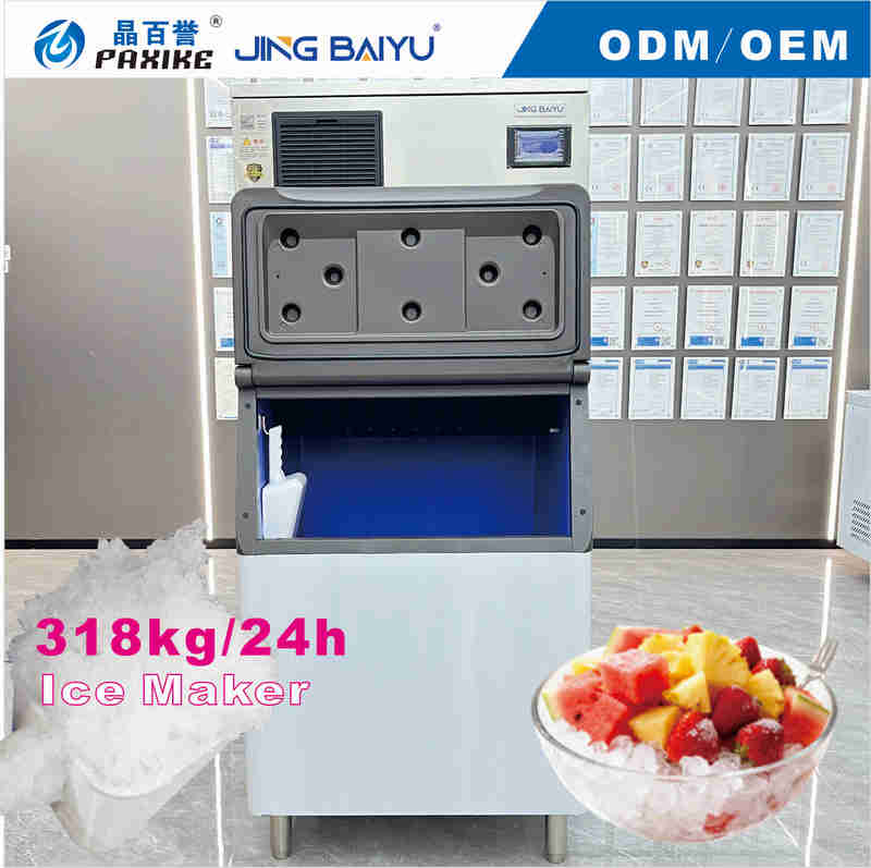 Air Cooling Stainless Steel Snowflake Crushed