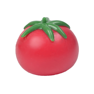 Balles collantes promotionnelles en plastique, jouet anti-stress souple en forme de tomate - Product Image 1