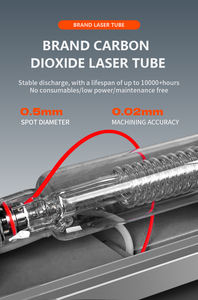 เครื่องเลเซอร์ Reci 100w 130w 150w 180w 200w 300w สำหรับแกะสลักและตัด รุ่น 6090 1080 1390 เลเซอร์ CO2 พร้อมระบบควบคุม Ruida RD6445S <span class=keywords><strong>โปร</strong></span>โมชั่น - Product Image 5
