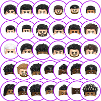 Figuras de Jugadores de Fútbol Famosos, Bloques de Construcción Educativos de Plástico ABS para Niños, Mini Figuras Coleccionables G0204 G0205 G0206 G0207