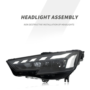 ชุดไฟหน้าสไตล์ RS รุ่น B8.5 B9.5 ปี 2017-2019 12V 50W 4000 ลูเมนส์ 5000K D2R LED อัพเกรด ป้องกันฝุ่น ไฟหน้า LED 12v - Product Image 3