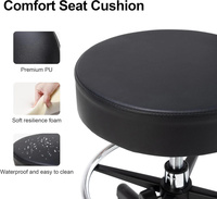 2025 dossier amovible ergonomique d'usine 360 rotation beauté bureau médical chaise de bureau roulant tabouret adapté à divers usages
