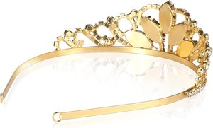 Tiara <span class=keywords><strong>de</strong></span> <span class=keywords><strong>Rapunzel</strong></span> Hengkaixuan con Brillantes Diamantes <span class=keywords><strong>de</strong></span> Imitación - Regalo Unisex <span class=keywords><strong>para</strong></span> <span class=keywords><strong>Niñas</strong></span> y Mujeres <span class=keywords><strong>para</strong></span> <span class=keywords><strong>Cumpleaños</strong></span>, Navidad y Halloween - Product Image 4
