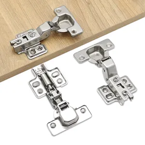 Оптовая продажа, железные гидравлические шарниры с мягким закрытием, мебельные петли от производителя, гидравлические петли для кухонного шкафа - Product Image 1