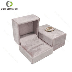 Luxury Custom Bracelet Box <b>Jewelry</b> Velvet Ring Boxes New Fashion Logo <b>Jewelry</b> Gift Packaging Luxury Velvet Ring Boxes - Product Image 6