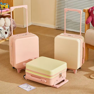 מזוודת ילדים קשיחה 15 אינץ' למכירה חמה של יצרן ציוד מקורי (OEM) עם ידית טרולי רחבה וגלגלי ספינר שקטים - Product Image 1