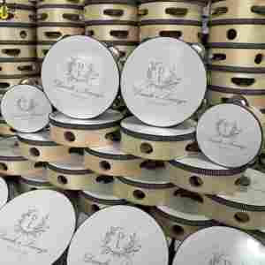 Tamburello per Ospiti di Matrimonio Personalizzato, Spedizione Diretta dalla Fabbrica, Solido, Durevole e Pratico, Tamburo da 4 Pollici in Offerta - Product Image 3