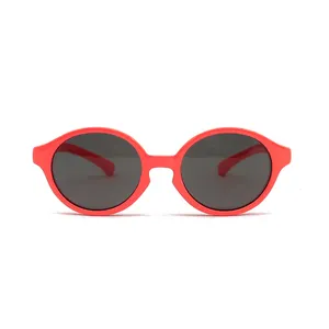 Sunway kacamata 2024 TPEE kacamata hitam lembut anak-anak kacamata kerai kacamata bayi karet UV400 melindungi mata anak laki-laki anak perempuan