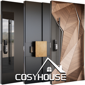 Puerta de Seguridad Blindada de Lujo, Puerta Blindada Antirrobo de Alta Gama con Estructura de Rotura Térmica <span class=keywords><strong>para</strong></span> Chalets y Residencias de Lujo - Product Image 1