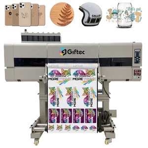 Giftec 2024 uv digital pet film uv dtf sticker <strong>printer</strong> printing machine XP600 Crystal sticker print for phone case A1 UV <strong>printer</strong> - Product Image 3