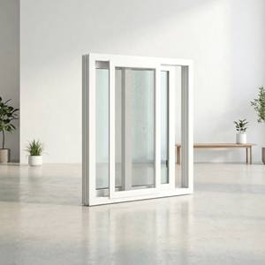 Fenêtre coulissante Hoffen Pro uPVC 150x110 avec moustiquaire, verre coulissant insonorisé, étanche et isolant thermiquement, en provenance de Thaïlande - Product Image 5