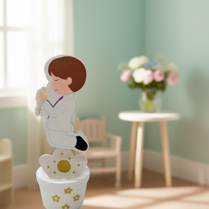 Pinza Madera Boy Communion 3x10cm Décoration Religieuse pour Événements Enfants - Product Image 3