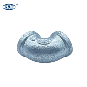 Coude en fer malléable galvanisé à 90 degrés, rigide, haute pression, résistant à la corrosion, garantie 10 ans - Product Image 1
