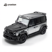 Pour mercedes-benz classe G W464 W465 G63 mise à niveau Kit de carrosserie Mansory en Fiber de carbone Style MSY pare-chocs avant et arrière passages de roue de capot