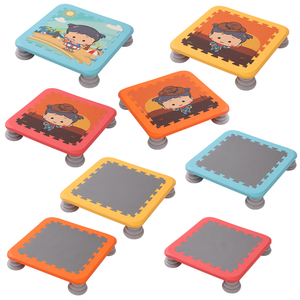 Mini <span class=keywords><strong>Trampoline</strong></span> d'entraînement sensoriel pour les tout-petits enfants PP PU planche rebondissante tapis de saut Fitness sport tremplin jouet garçons filles - Product Image 5