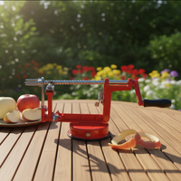 Cross Border Household Manual Apple Peeler Commerciële multifunctionele drie-in-één volledig fruitenschiller met roestvrijstalen mes