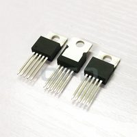 Regulador de voltaje TO-220, regulador de conmutación Buck de orificio pasante, IC, 12V, 3A, regulador de voltaje reductor de 5 pines, LM2576T-12