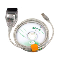 Câble Mini VCI de meilleure qualité pour BMW pour INPA K + CAN K CAN pour INPA & NPA K Dcan Analyseur de moteur OBD2 en langue anglaise