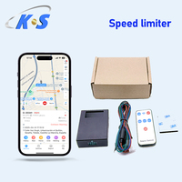 Limiteur de vitesse 4G GPS avec télécommande infrarouge Limiteur de vitesse du véhicule avec affichage en temps réel Traqueur GPS