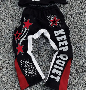 Venta al por mayor Halloween Viernes Negro Mujeres Hombres Sudadera con capucha Pantalones Puff Impresión High Street Hip-hop <span class=keywords><strong>Sudaderas</strong></span> con capucha Sudadera - Product Image 2