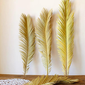 Centre de table floral grande feuille de <span class=keywords><strong>palmier</strong></span> feuilles de <span class=keywords><strong>palmier</strong></span> séchées feuilles de <span class=keywords><strong>palmier</strong></span> conservées - Product Image 3