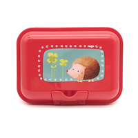 Boîte à lunch promotionnelle en gros avec impression OEM, sans BPA, compartimentée, pour enfants