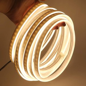 Tira de luz LED de 9W/m AC220V, 1 metro de longitud y luz cálida de 3000K. ideal para iluminar y decorar cualquier espacio con - Product Image 1