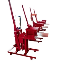 Presse manuelle pour briques écologiques en argile, machine à mouler les blocs emboîtables