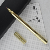 GemFully Prêt à expédier oem Cadeau d'affaires luxe Rose or Cuivre stylo grande quantité de stylos uniques
