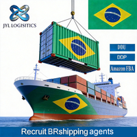 Servicio de Logística y Consolidación de Carga, Agente de Transporte Marítimo, Despacho de Aduanas, Envío Marítimo a Brasil DDP Puerta a Puerta