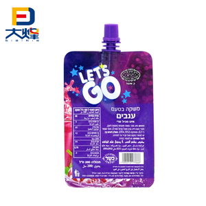 Popular <strong>Product</strong> Customized Printed Food Pouch Plastic Spout Pouch Bag for Fruit Juice Packaging - Product Image 5