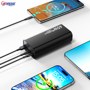 พาวเวอร์แบงค์พกพาขนาดใหญ่ 30000mAh รองรับการชาร์จเร็ว PD65W สำหรับโทรศัพท์และแท็บเล็ต พร้อมโลโก้สั่งทำได้ - Product Image 1