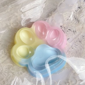 ของเล่นบีบแมวนุ่มสีรุ้งน่ารักแบบใหม่ เนื้อเจลลี่เหนียวเหนอะหนะ สีชมพู บรรเทาความเครียด ของขวัญสำหรับวัยรุ่นและผู้ใหญ่ พกพาสะดวก - Product Image 1