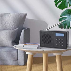 Portable DAB FM Radio with Telescopic Antenna LCD Display Built-in <b>Speaker</b> Rechargeable Digital Stereo <b>Receiver</b> for Home Outdoor - Product Image 4