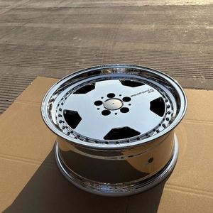 Jantes AVT Chrome 5X112 Forgées 17 20 Pouces Jantes Classiques en Alliage pour Voitures Particulières <span class=keywords><strong>Mercedes</strong></span> <span class=keywords><strong>W124</strong></span> W205 W202 W203 W204 W140 - Product Image 4