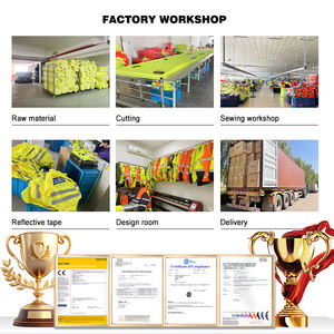 Camisetas Deportivas de Manga Larga de Alta Visibilidad para <span class=keywords><strong>Trabajo</strong></span> de Construcción, con Bolsillo Frontal, al por Mayor - Product Image 6