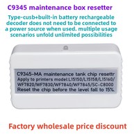 Reseteador de chips para caja de mantenimiento C9345 para codificador de tanque de tinta residual de mantenimiento L8050, L8058, L18050 y L18058