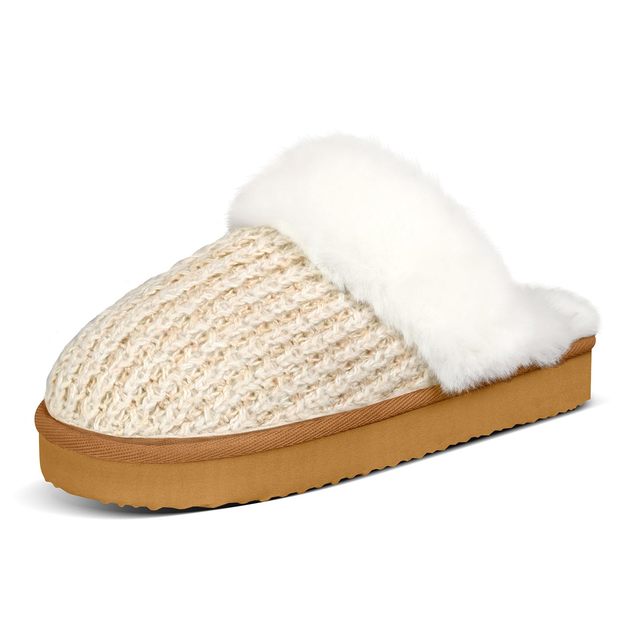 YL-1857 Custom Logo & Colors Women's Warm Memory Foam Slippers , Non-Slip House Shoes,Cozy Cotton Indoor Outdoor Slides ODM/OEM