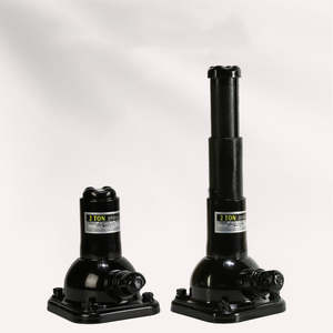 Cric mécanique à vis industriel à double section, à manivelle, vertical, extensible, <span class=keywords><strong>de</strong></span> 2 tonnes, pour l'entretien - Product Image 2