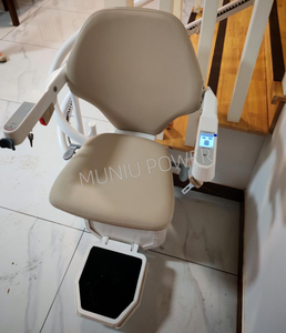 Monte-<span class=keywords><strong>escalier</strong></span> motorisé automatique à rail fin pour intérieur, élévateur domestique, <span class=keywords><strong>fauteuil</strong></span> monte-<span class=keywords><strong>escalier</strong></span> résidentiel, capacité de charge 150 kg - Product Image 4