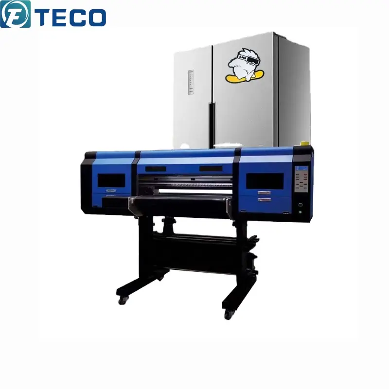Plóter-impresora de etiquetas UV Dtf, dispositivo de impresión de cristal disponible en todos los colores, Material Original