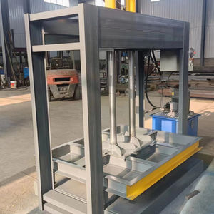 Presse hydraulique pour le travail du bois, machine à presser les surfaces solides en Corian pour la fabrication de lavabos, thermoformage à double moule - Product Image 2