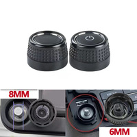 Cubierta para Botón de Reproductor Multimedia de Coche, Perilla de Volumen de Audio para VW New Jetta, New Bora, New Santana, Tiguan, LaVida, POLO