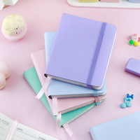 Nouveau carnet de notes portable A7, couverture en PU, mini bloc-notes, papier à écrire, bloc-notes, carnet de notes, fournitures de bureau, cadeau