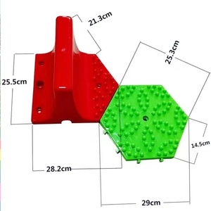Custom Size Colorful Farm <b>Park</b> <b>Amusement</b> <b>Rides</b> Outdoor Dry Slide Tourist Attraction Popular Funny Rainbow Slide - Product Image 6
