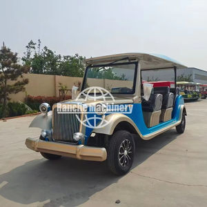 Vehículo Turístico Eléctrico para Adultos de 48V, Venta Directa de Fábrica China, Batería de Plomo-Ácido, 4-17 Asientos, Velocidad Máxima de 60km/h, Estilo Clásico Retro - Product Image 1