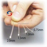 Rollo de Cable de Fibra Óptica de Plástico PMMA de 1.0 mm para Decoración de Iluminación LED Blanca