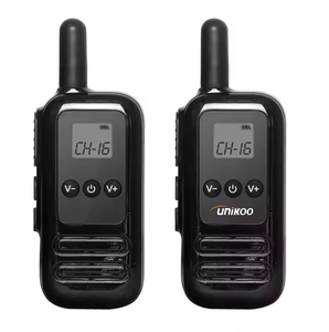 UNIKOO UK254 Long Range UHF Walkie Talkie - USB Rechargeable <strong>PMR</strong> FRS <strong>Radio</strong> with Tactical Headset Compatibility - Product Image 2