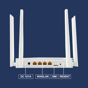 Bộ định tuyến wifi 4G LTE 300Mbps 4 ăng ten ngoài tăng cường tín hiệu điện hotspot kết nối có dây mượt mà thẻ <span class=keywords><strong>Micro</strong></span> <span class=keywords><strong>Sim</strong></span> thông minh - Product Image 4