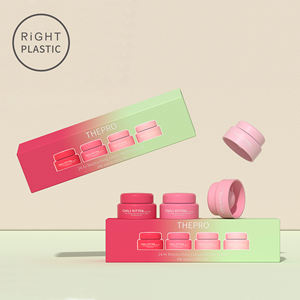 PB 3ml 5ml 10ml 15ml Mini tarro PP Material redondo vacío cosméticos Scrub Crema para Ojos contenedores de almacenamiento tarro cosmético con tapa - Product Image 1